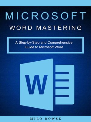 cover image of Microsoft Word Mastering